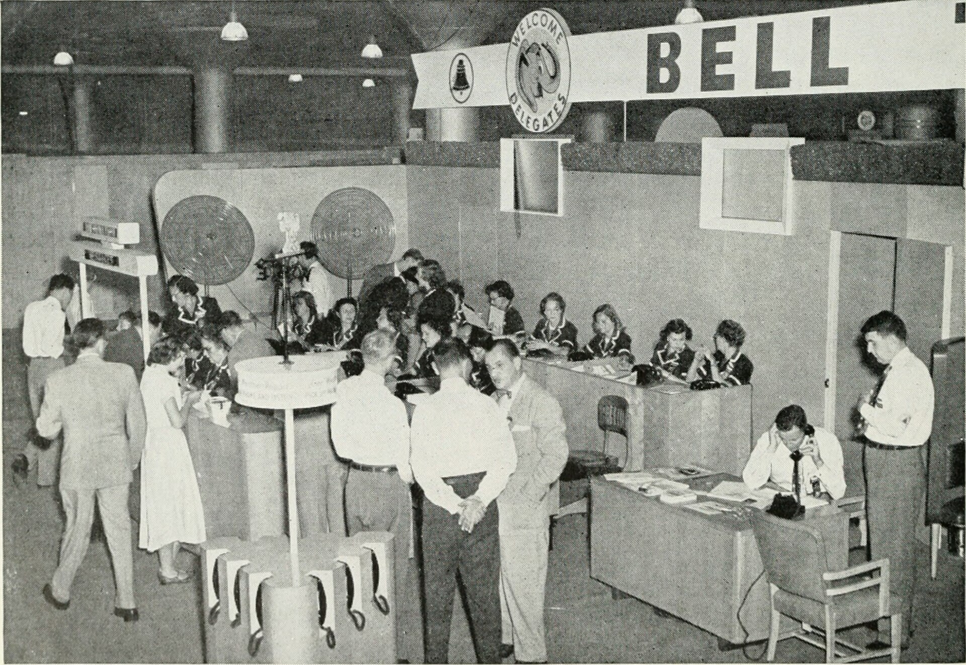 Identifier: belltelephonevol3132mag00amerrich (find matches) Title: Bell telephone magazine Year: 1922 (1920s) Authors: American Telephon…
