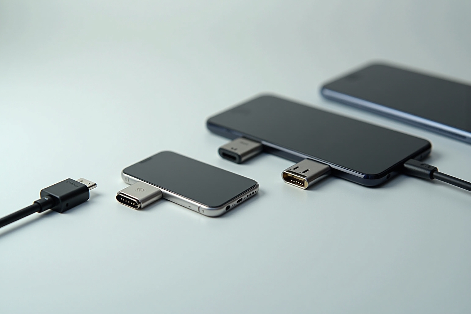 Die Evolution der Smartphone-Ladeanschlüsse