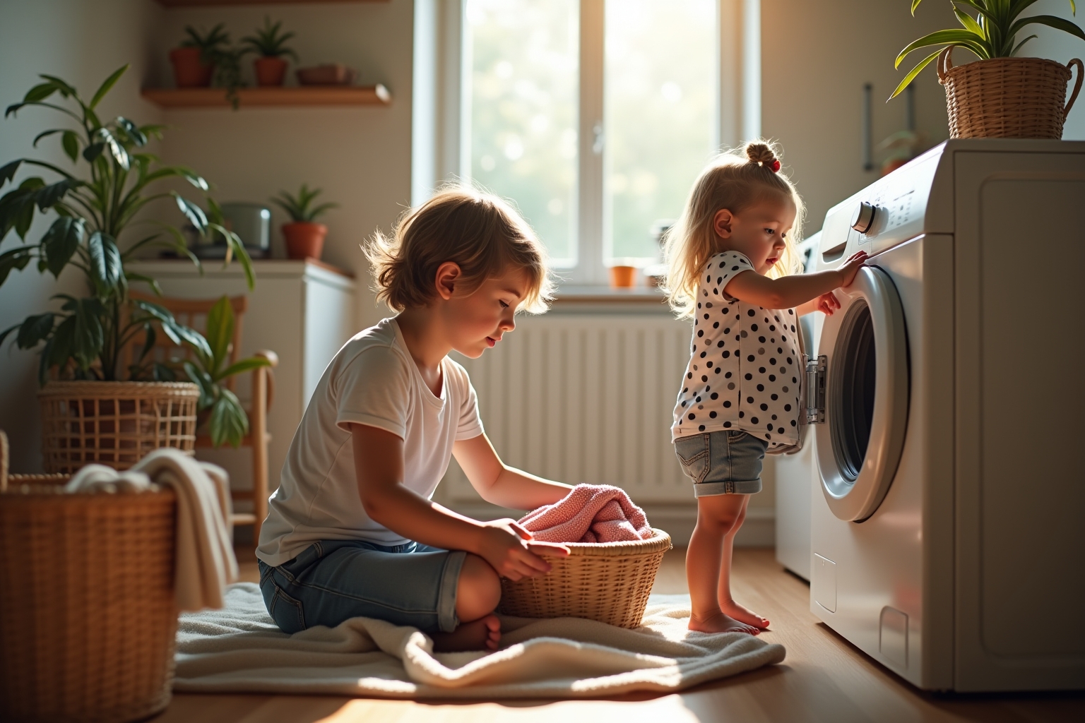 Waschmaschine im Familienalltag: Unverzichtbar