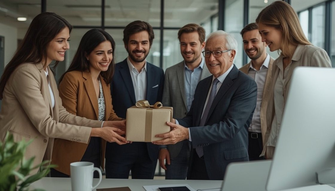 Geschenke zur Pensionierung: Ideen für den Abschied