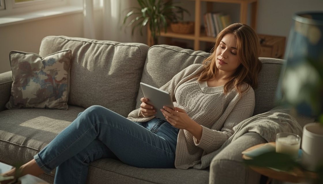 Online-Shopping und Selbstfürsorge im Alltag